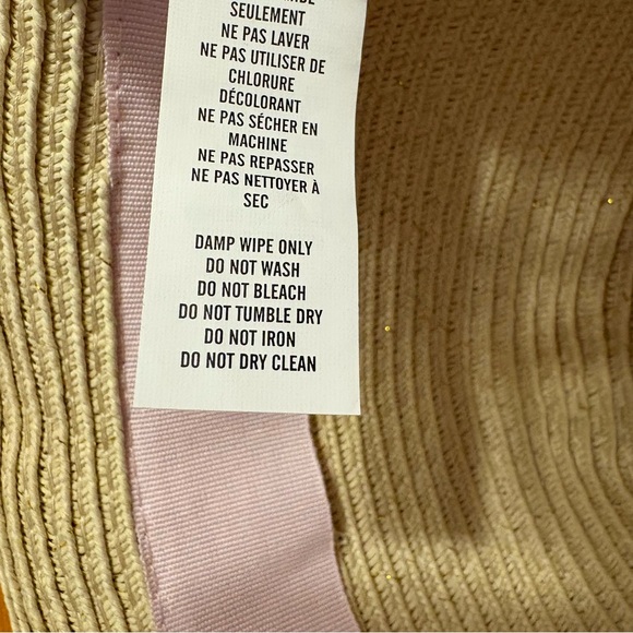 The Children's Place Toddler Girl Cat Straw Sun Hat - Size M/L (3-5T) NWT - Picture 7 of 9